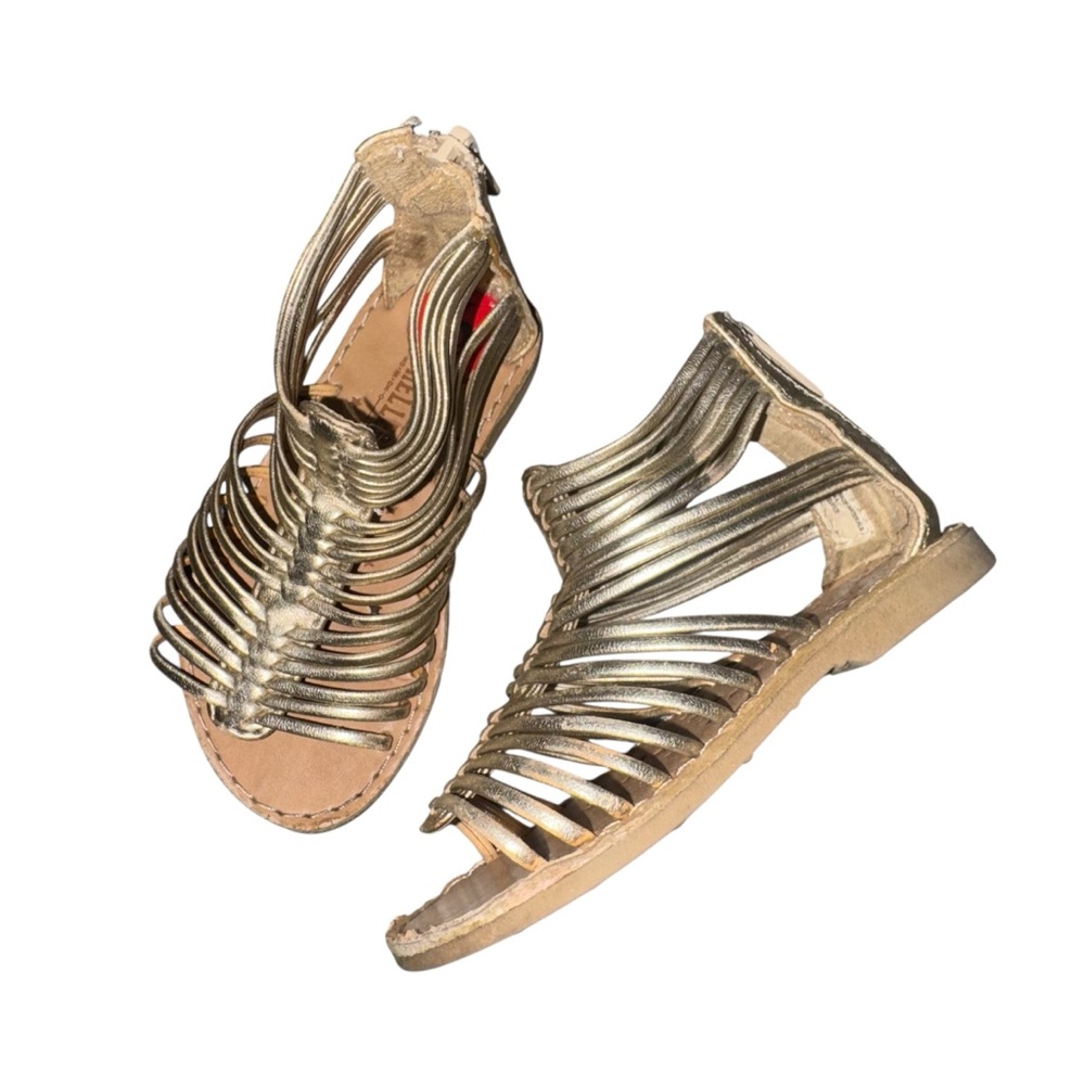 Seychelles Kids Gold Gladiator Sandals